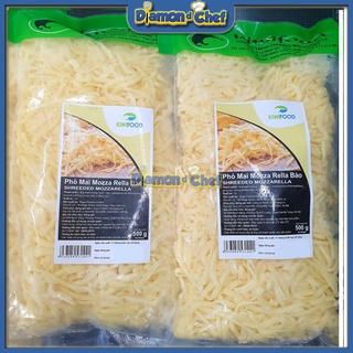 Phomai Bào Sợi MOZZARELLA 1kg (Giao Hàng HN Hỏa Tốc Grab và Nowship)