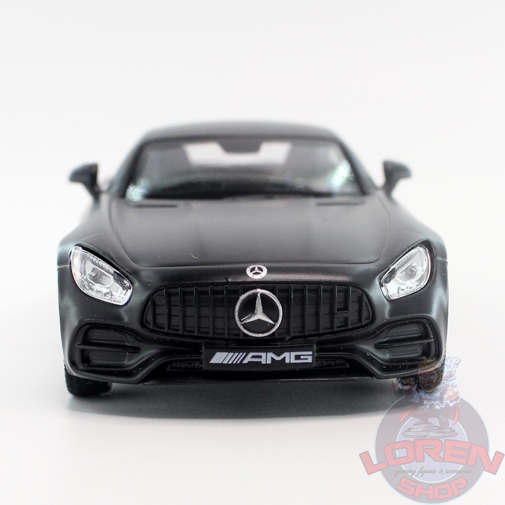 Mô hình ô tô kim loại Mercedes AMG GTS tỷ lệ 1:36, xe hơi thể thao chạy cót mở 2 cửa lorenshop
