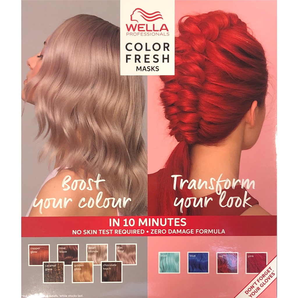 Mặt nạ ủ bổ sung hạt màu Wella Color Fresh Mask 150ml