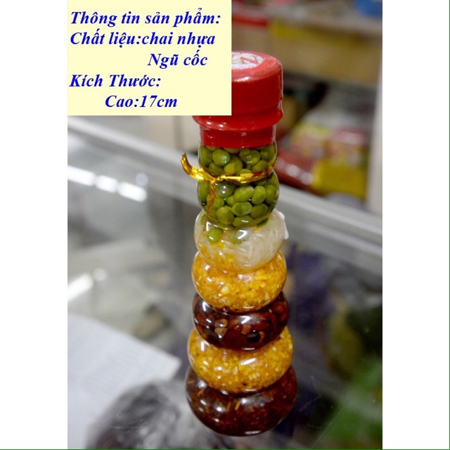 Chai ngũ cốc phong thủy năm