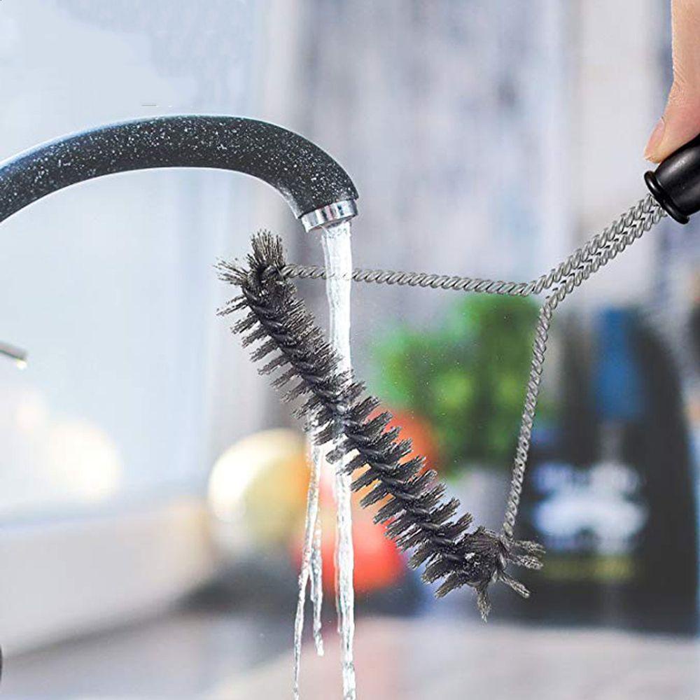 FAY Cọ Vệ Sinh Vỉ Nướng BBQ Bằng Sợi Thép Không Gỉ Tiện Dụng