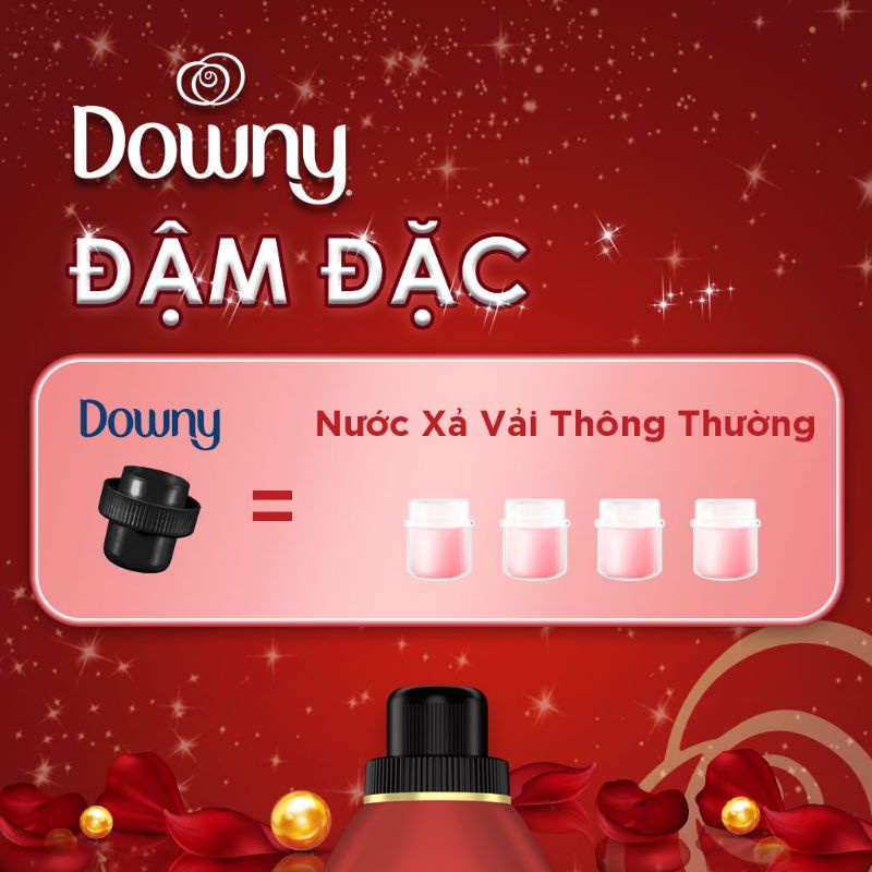 Nước xả vải Downy đậm đặc hương Huyền Bí túi 2.2 lít