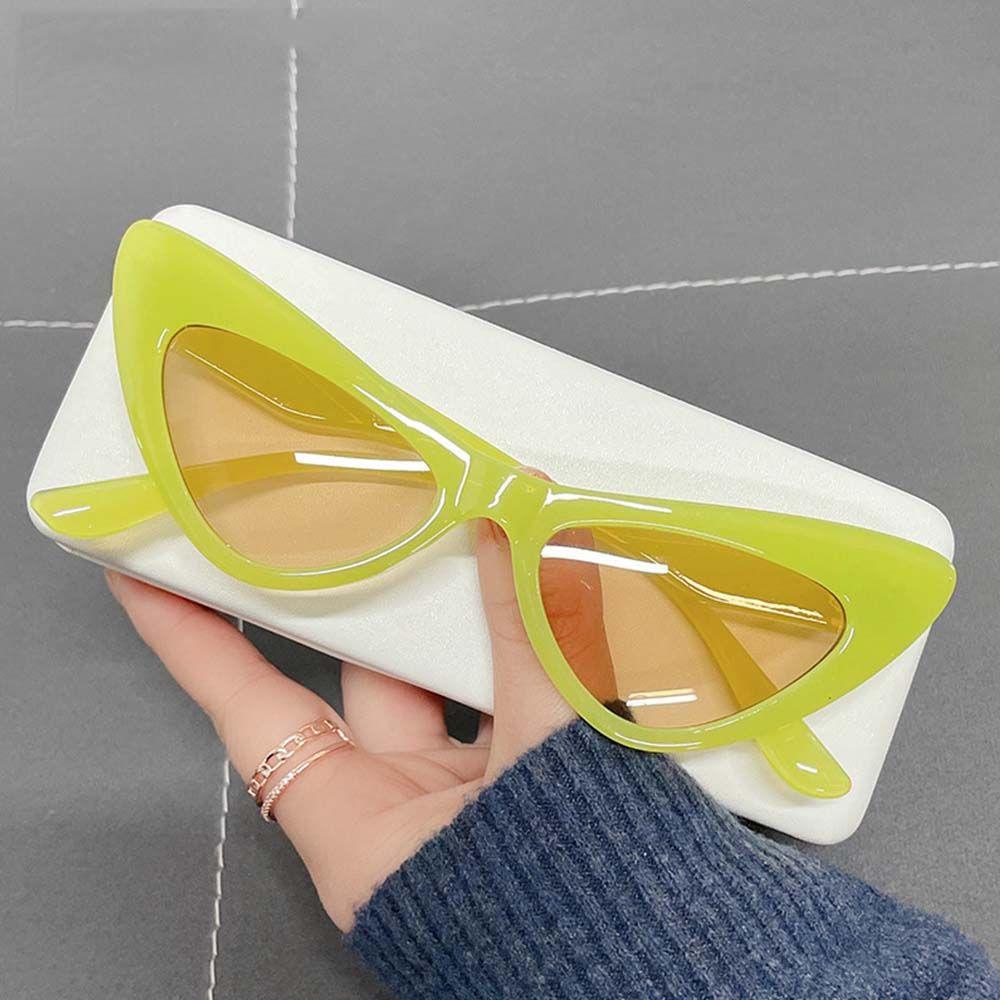 LILYES Kính Mát Gọng Nhựa Hình Tam Giác Nhiều Màu Sắc Thời Trang Cho Nữ