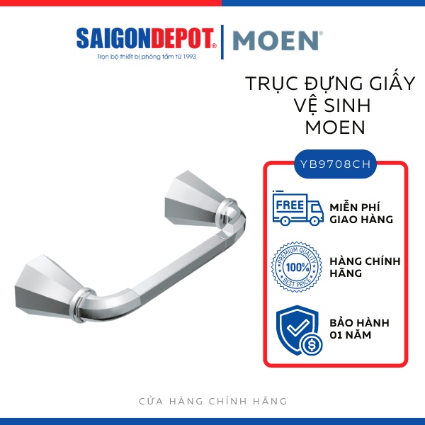 SAIGON DEPOT - Trục đựng giấy vệ sinh cao cấp Moen Model YB9708CH