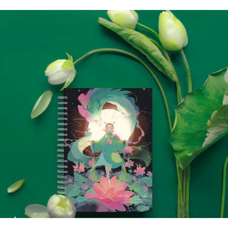 Sổ phác thảo phiên bản mới:SEN- Sổ vẽ-Sketchbook. Không kèm kiến thức hội hoạ