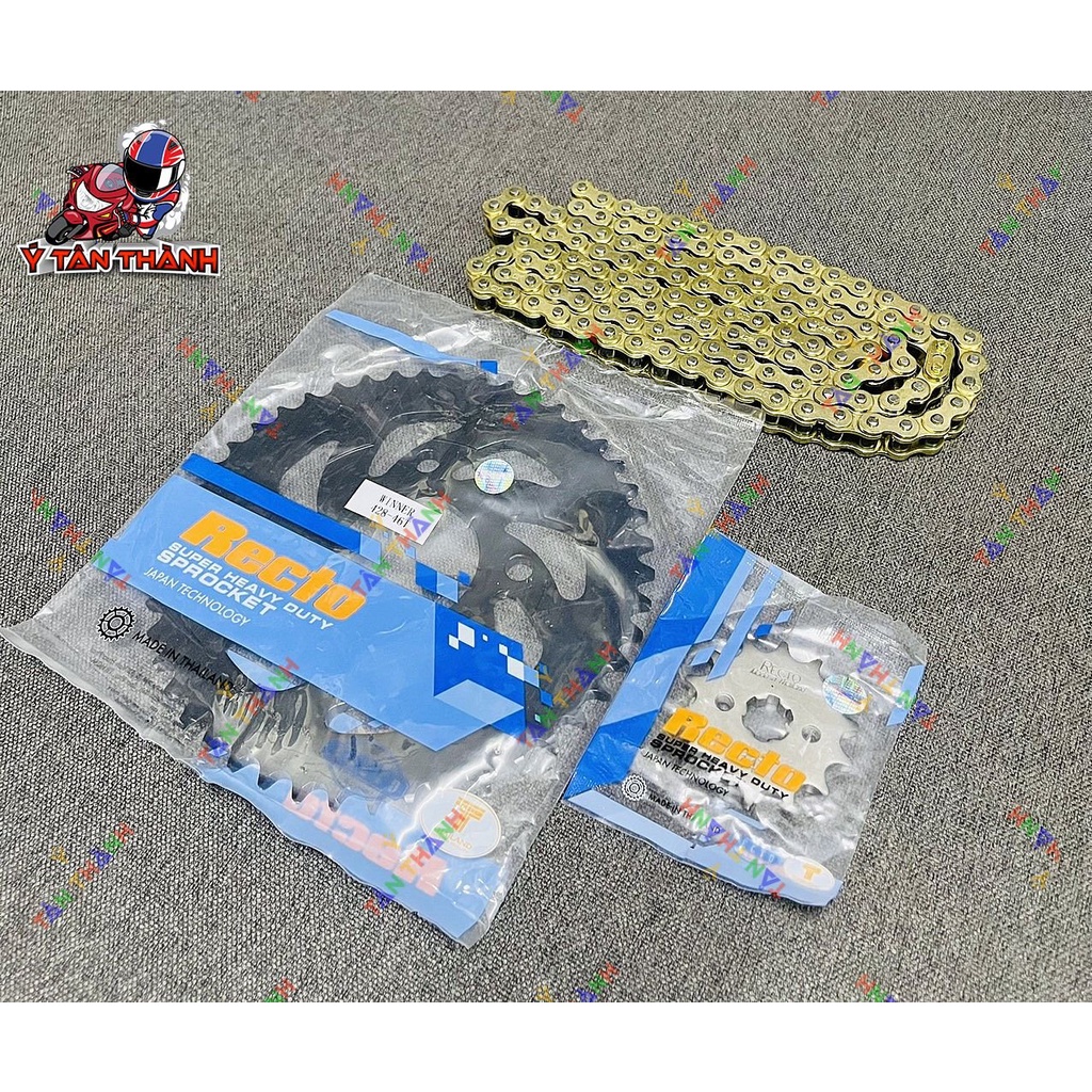 nhông sên đĩa recto xe moto CBR 150 đời 2 đèn MS 211