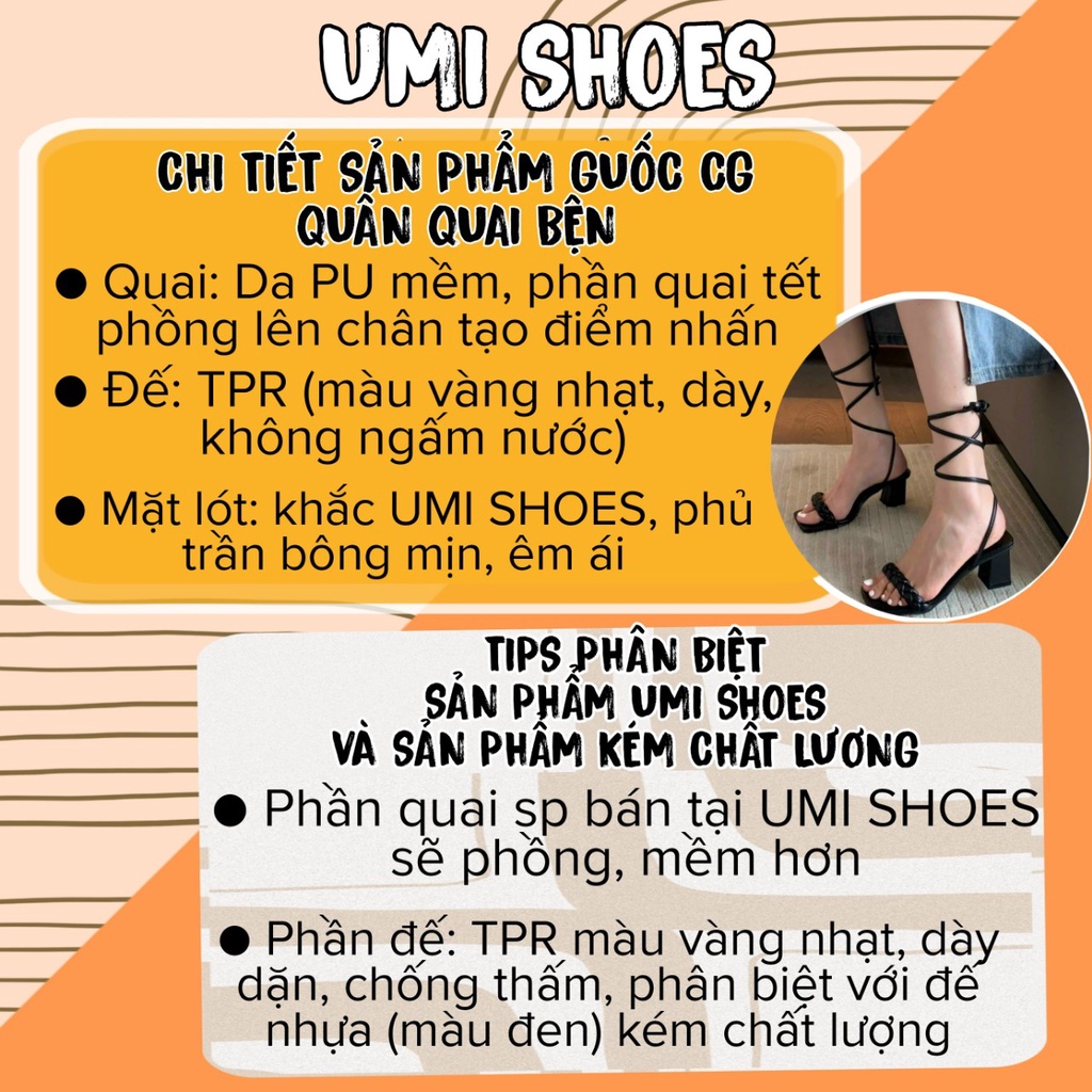 [DÁNG MỚI] Giày sandal cao gót 6cm quai ngang mảnh quấn quanh xoắn tết bện đan bính phồng kiểu mới hot trend mũi vuông