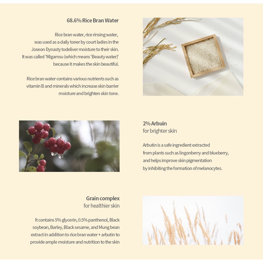 Tinh chất dưỡng ẩm làm sáng căng bóng Beauty of Joseon Glow Deep Serum: Rice + Arbutin 30ml