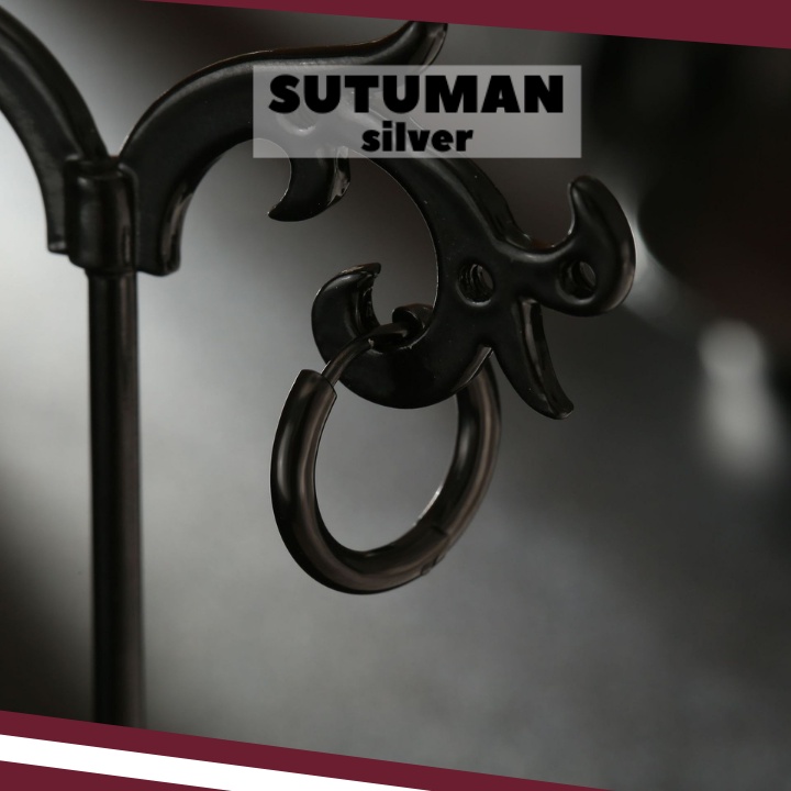 [HỎA TỐC] Bông tai Stub Hàn Quốc thép titan chất lượng phụ kiện thời trang xu hướng mới SUTUMANsilver