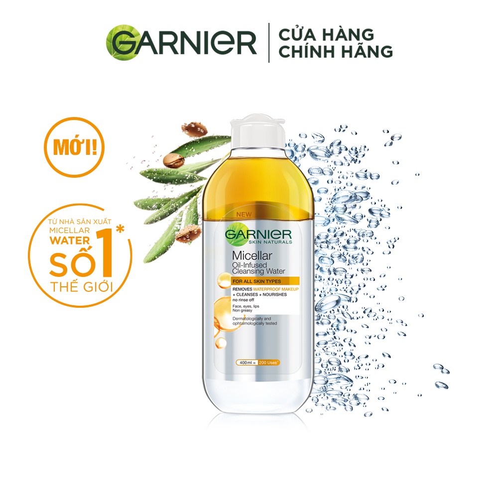 Nước Tẩy Trang Garnier Oil-Infused 125ml