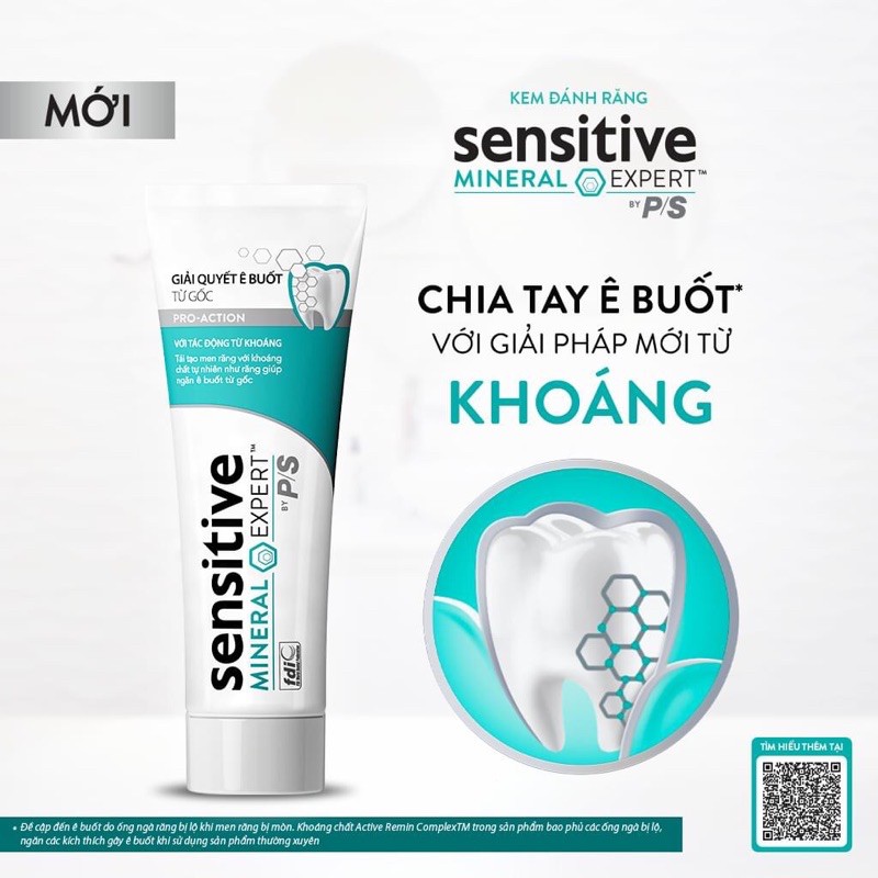KEM ĐÁNH RĂNG P/S SENSITIVE MINERAL EXPERT tuyp 105g