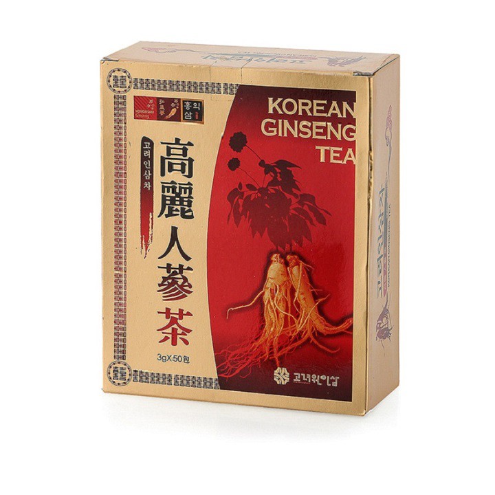 Hộp trà nhân sâm Korean Ginseng Tea 50 gói x 3g | BigBuy360 - bigbuy360.vn