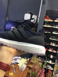[ Full box + tặng móc khoá ] Giày ultra boost xanh đen mới nhất