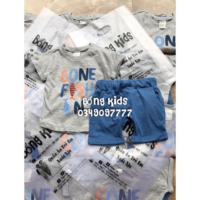 Bộ Hè Bé Trai FISH