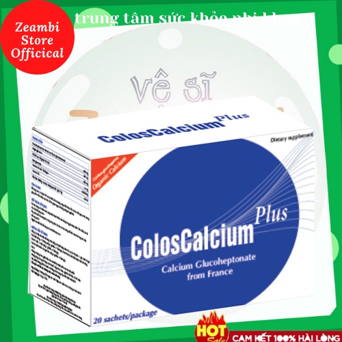 can xi hữu cơ coloscalcium plus(không lo táo bón, sỏi thận), giúp bé thêm cao.