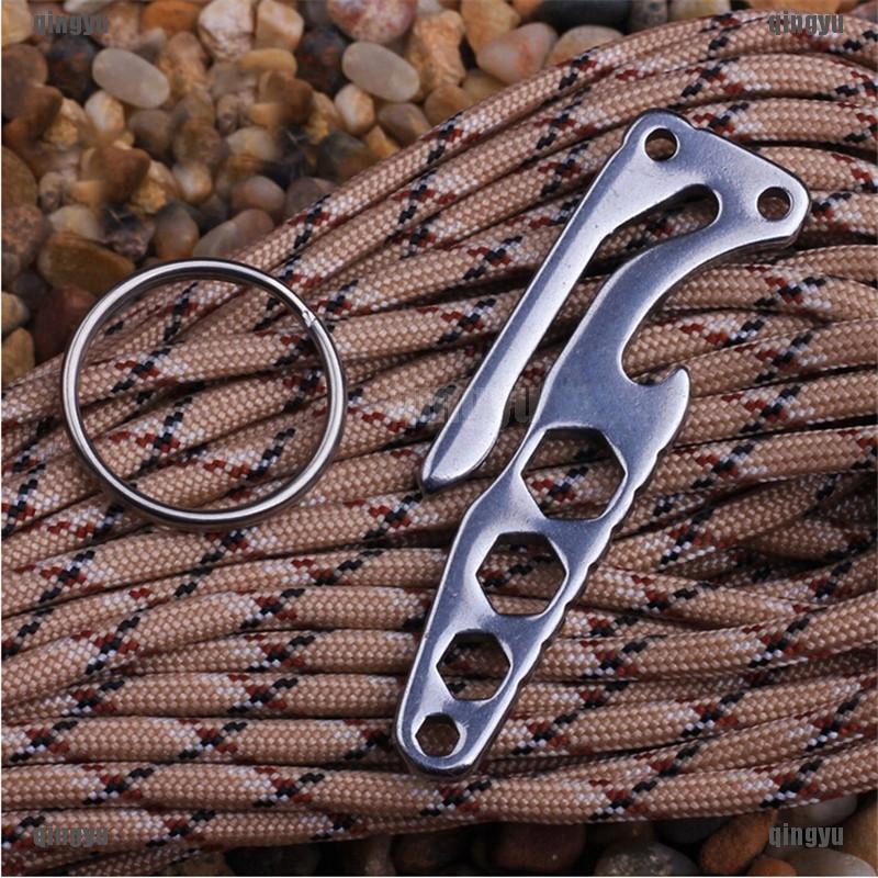 1 Dụng Cụ Mở Nắp Chai Đa Năng Bằng Thép Không Gỉ