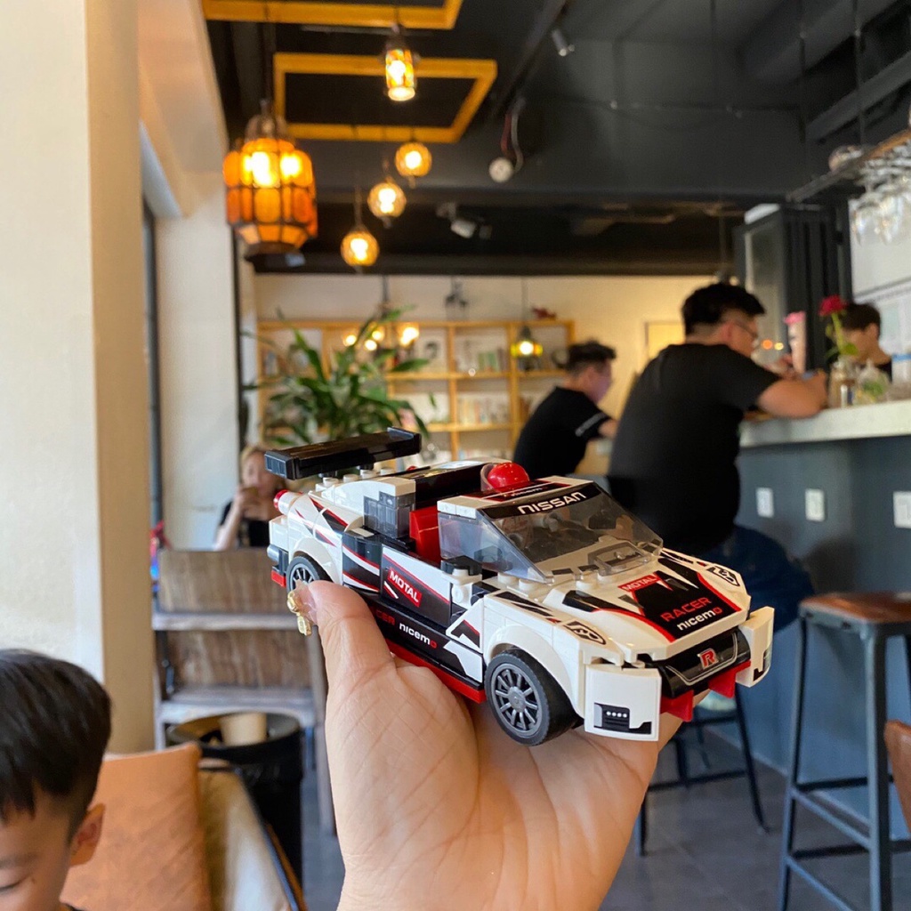 [CHÍNH HÃNG] BỘ xếp hình lego ô tô oto đua siêu xe đồ chơi cho bé nhiều chi tiết phát triển tư duy lamborghini lego