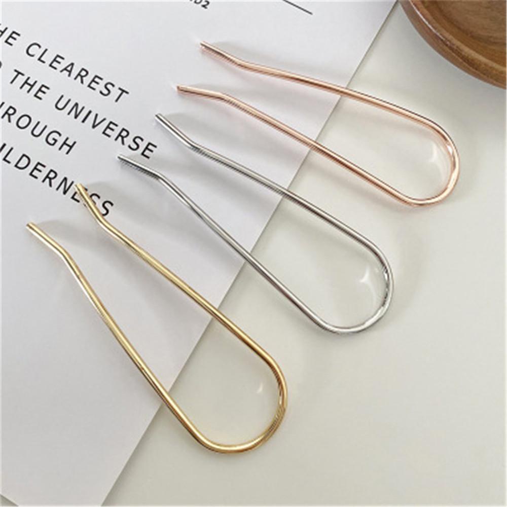 Kẹp Tóc Kim Loại Acrylic Dành Cho Nữ