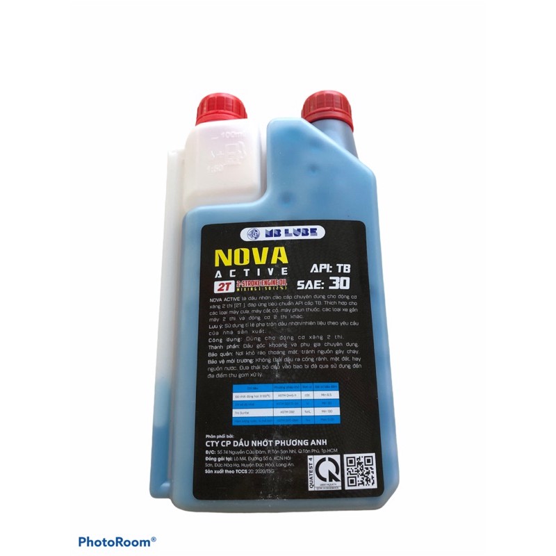 Nhớt 2T NOVA (1 lít)