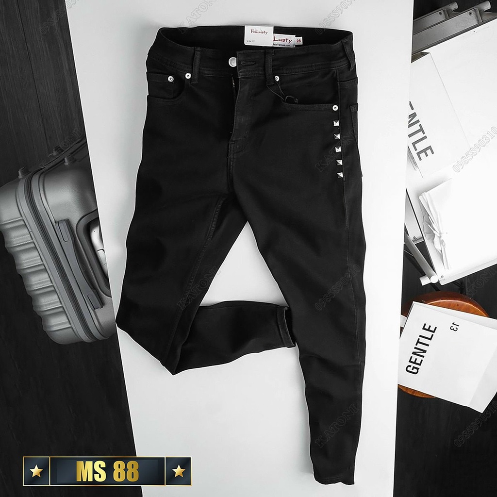 Quần Jean Nam cao cấp  thời trang Tô Tồ Shop, Quần Bò Nam co giãn mẫu mới trẻ trung cá tính - MQ33