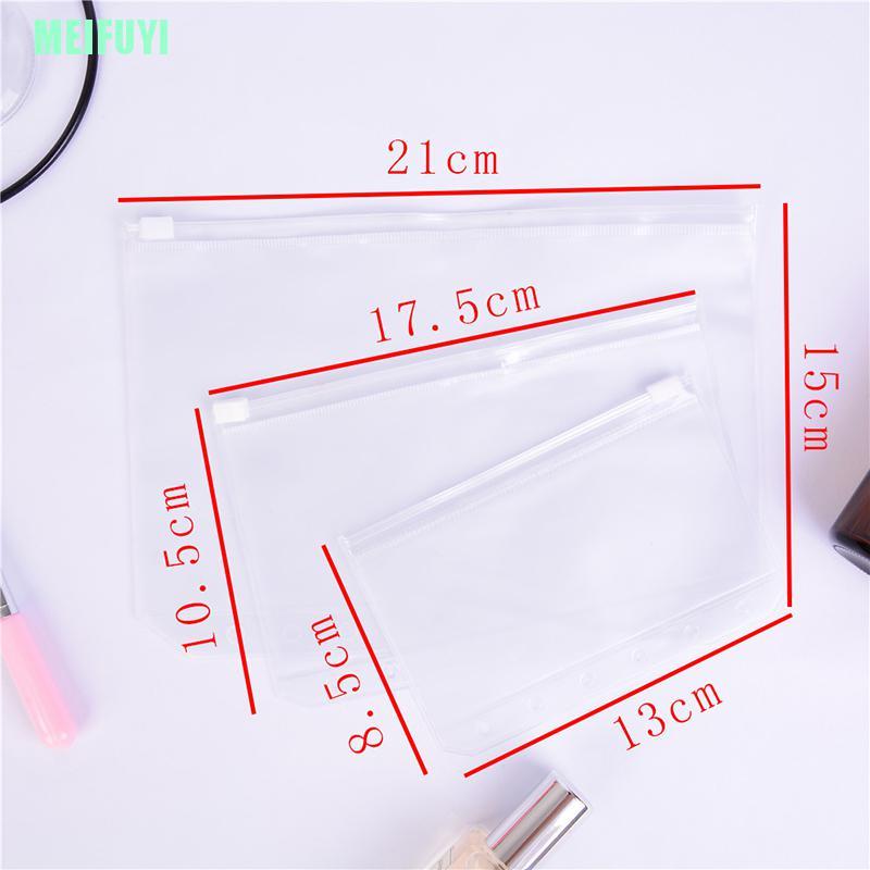 Túi khóa kéo đựng tài liệu khổ A5 / A6 / A7 tiện lợi