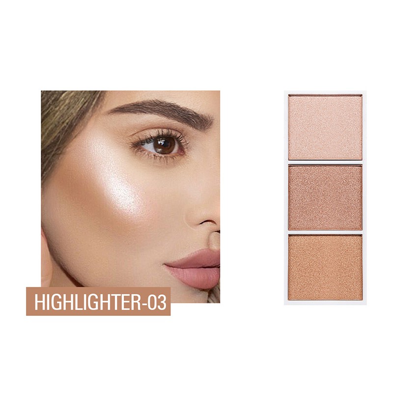 SACE LADY Repairing Board Blush Highlights 3 Color Powder Delicate Natural | BigBuy360 - bigbuy360.vn