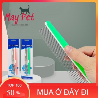 🌞Lược chải lông chó mèo -Lc chải bọ chét cho chó mèo-Pet'scung
