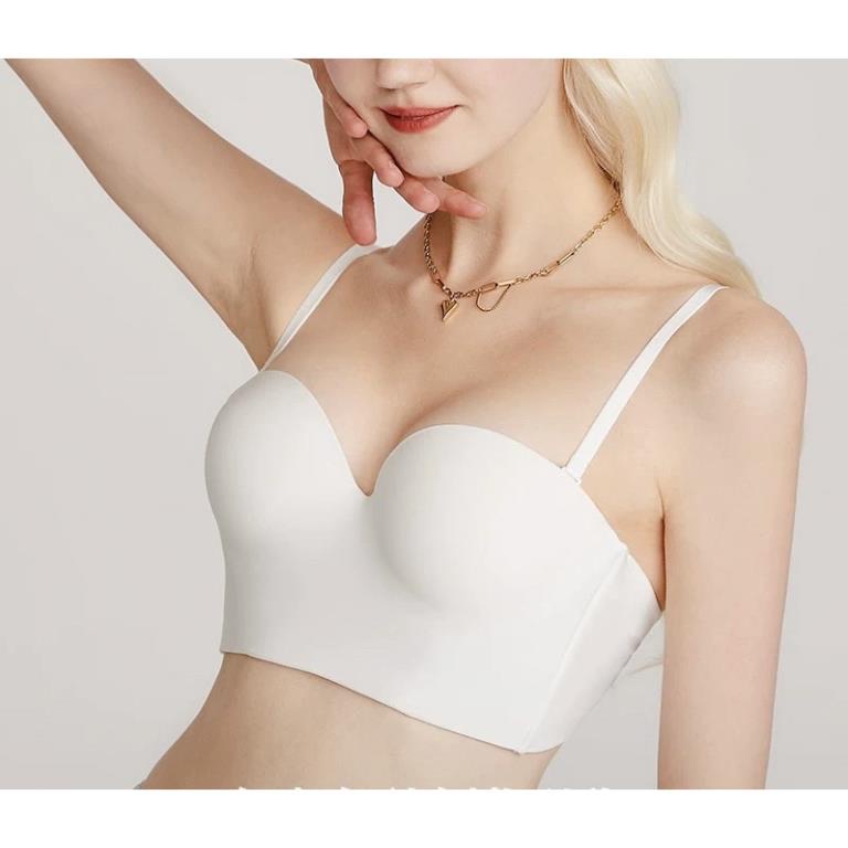 Áo Lót Nữ Softie Đúc Cúp Ngang Bản To Có Gọng Cao Cấp 724