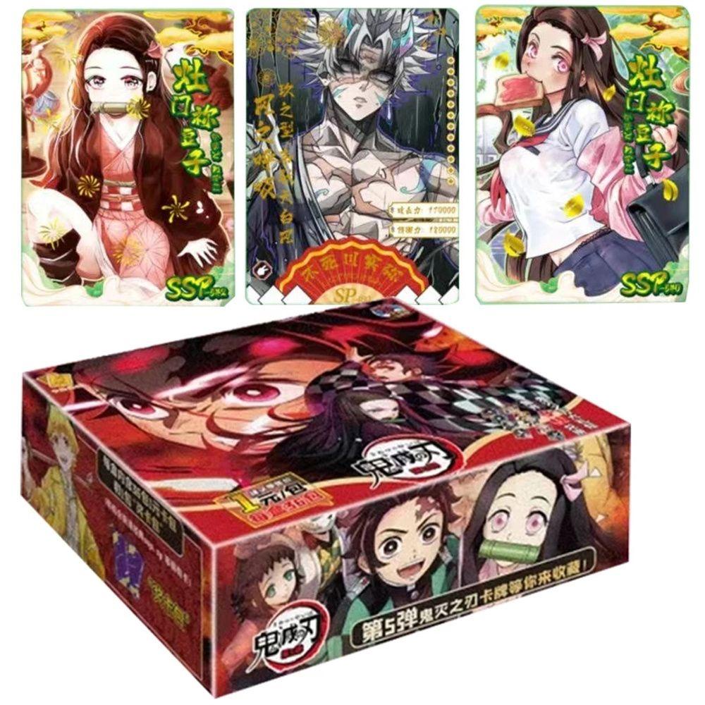 Bộ Thẻ Trò Chơi Demon Slayer Cho Trẻ Em