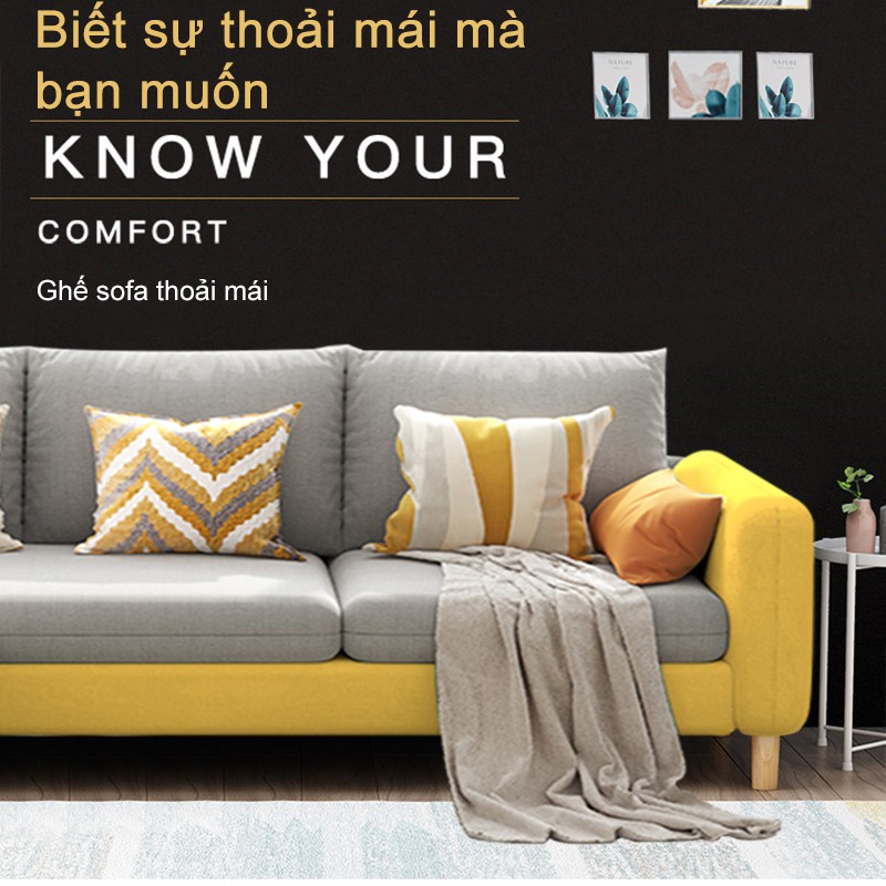 FU439 - Sofa Bắc Âu giường sofa công nghệ hiện đại căn hộ nhỏ nội thất chung cư phòng khách
