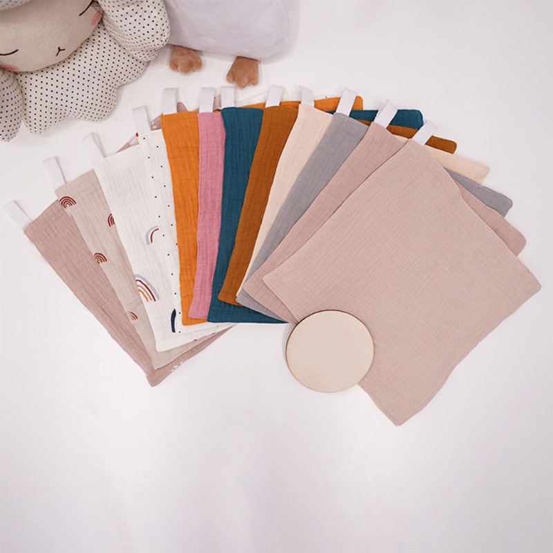 Set 5 Khăn Tắm Cotton Mềm Mại Thấm Hút Tốt Cho Bé