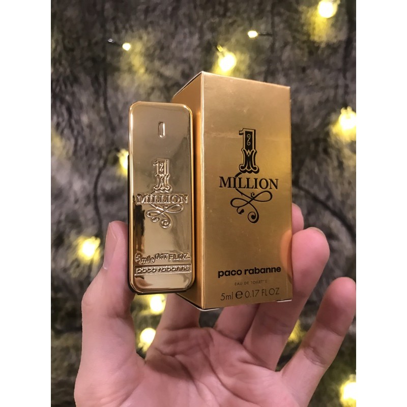 Nước hoa nam mini 1 one Million Paco Rabanne EDT