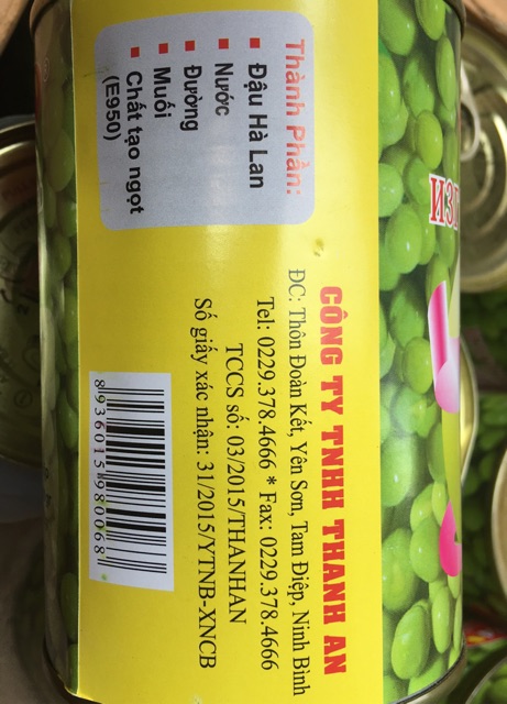 Đậu Hà Lan để rang cơm, Đậu Hà lan hộp dùng nấu súp, trộn sa lát ở Hà Nội | BigBuy360 - bigbuy360.vn