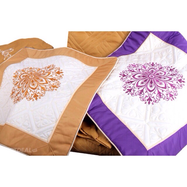 Vỏ Gối Satin Hàn Quốc ( gối nằm,gối vuông)
