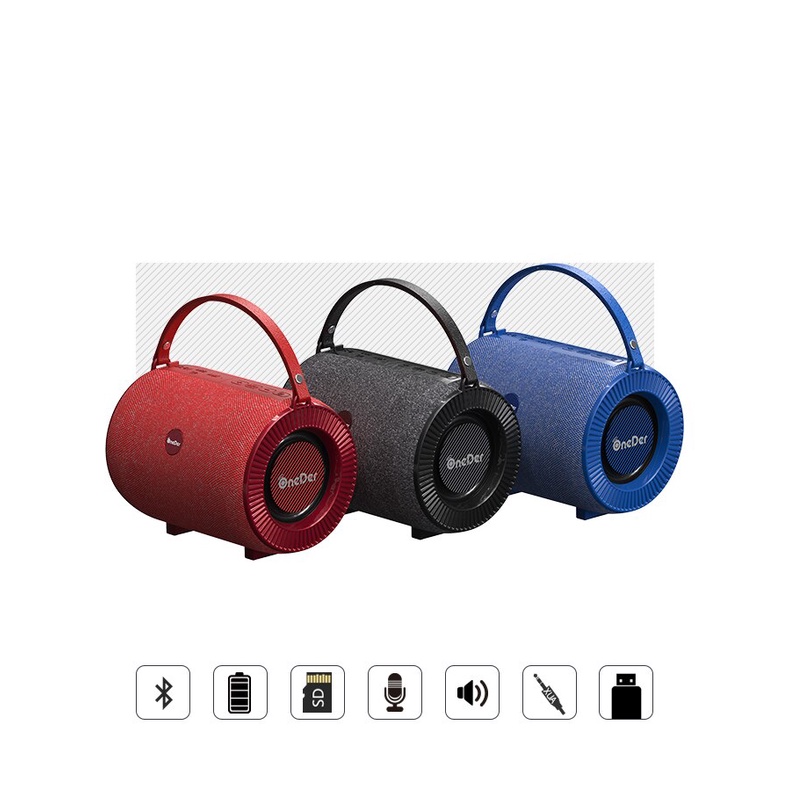 LOA BLUETOOTH ONEDER V3 KIỂU DÁNG HÌNH TRỤ