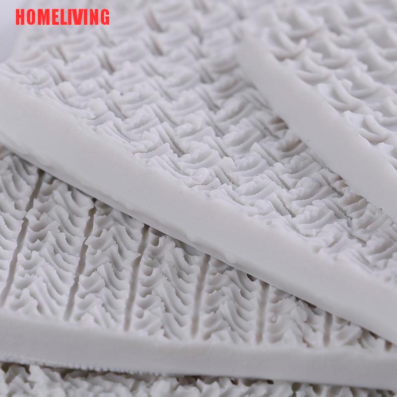 Khuôn silicone Tạo Hình Đan Len Em Bé Trang Trí Bánh Kem