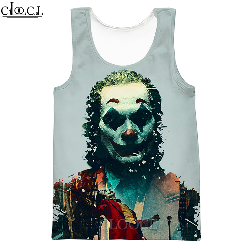 Áo thun ba lỗ in họa tiết Joker 3D cá tính dành cho nam nữ