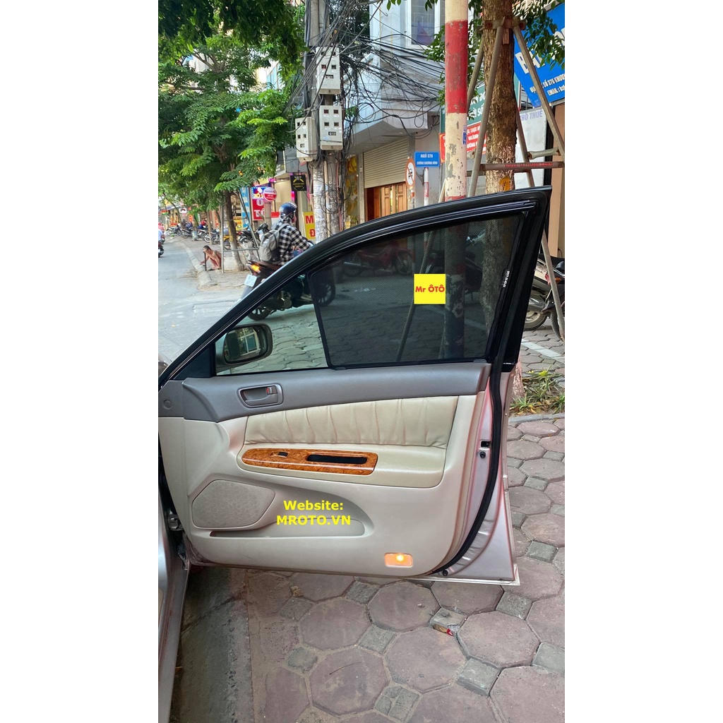 Rèm Che Nắng  Xe Toyota Camry 2005-2008 chống UV Hàng Loại 1 MR.ÔTÔ -Bảo Hành 2 Năm