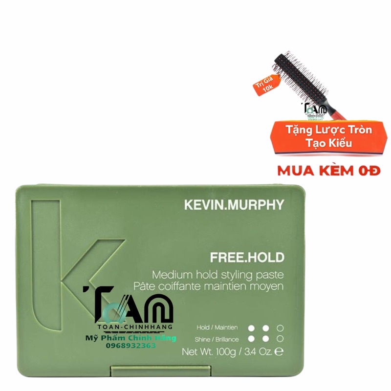 Sáp vuốt tóc kevin murphy free hold 100g - Kevin murphy chính hãng