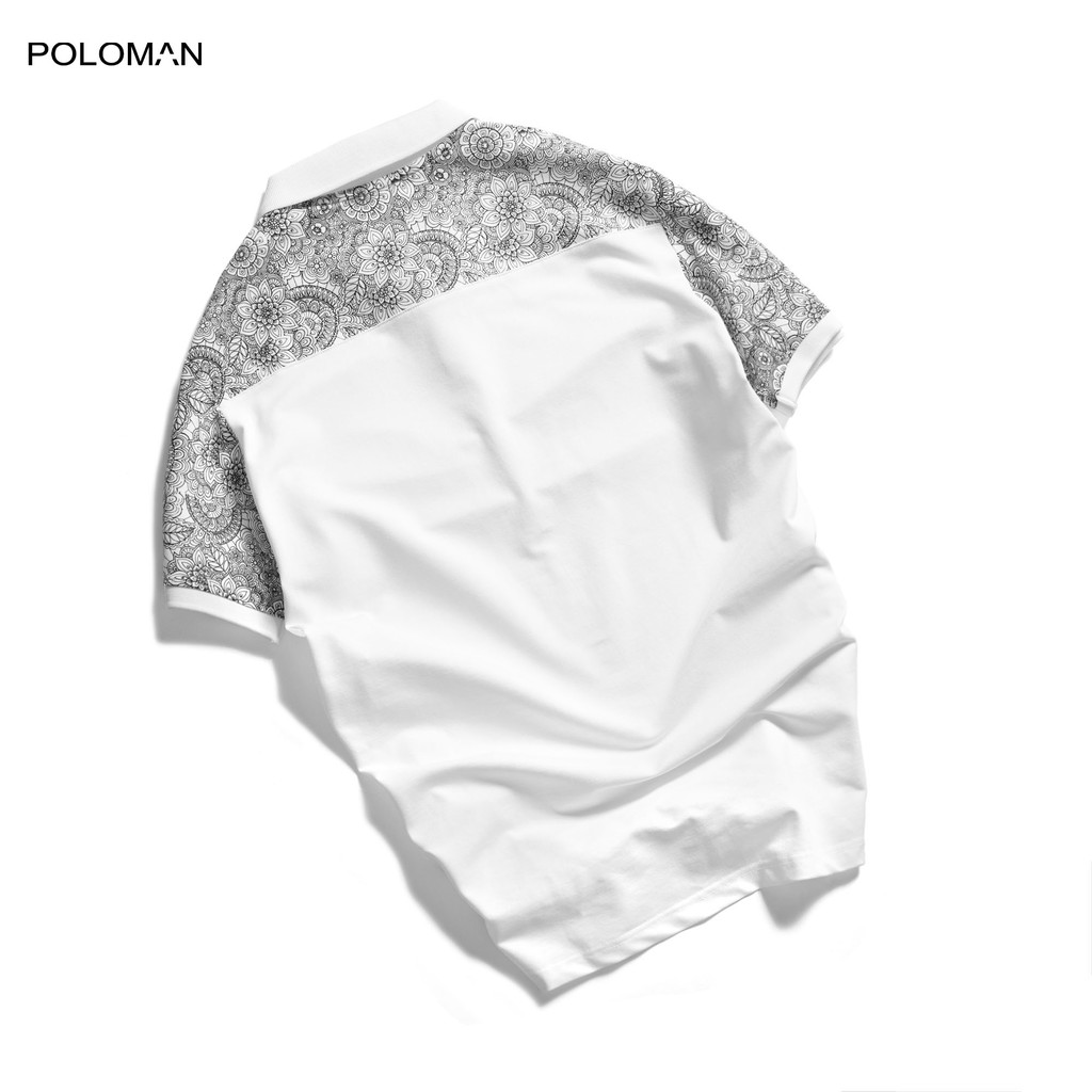 Áo thun Polo nam cổ bẻ POVE vải cá sấu Cotton xuất xịn, chuẩn form,sang trọng-lịch lãm P55 - POLOMAN