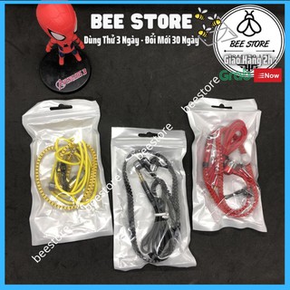 Tai nghe thời trang dây khóa bọc dù cho điện thoại