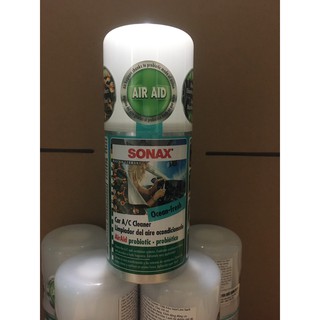 Chất Khử Mùi Dàn Lạnh Hương Đại Dương Sonax Car A/C cleaner Ocean-fresh 100ml 323600