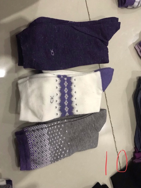 Set 3 Vớ dài unisex, hàng xuất xịn