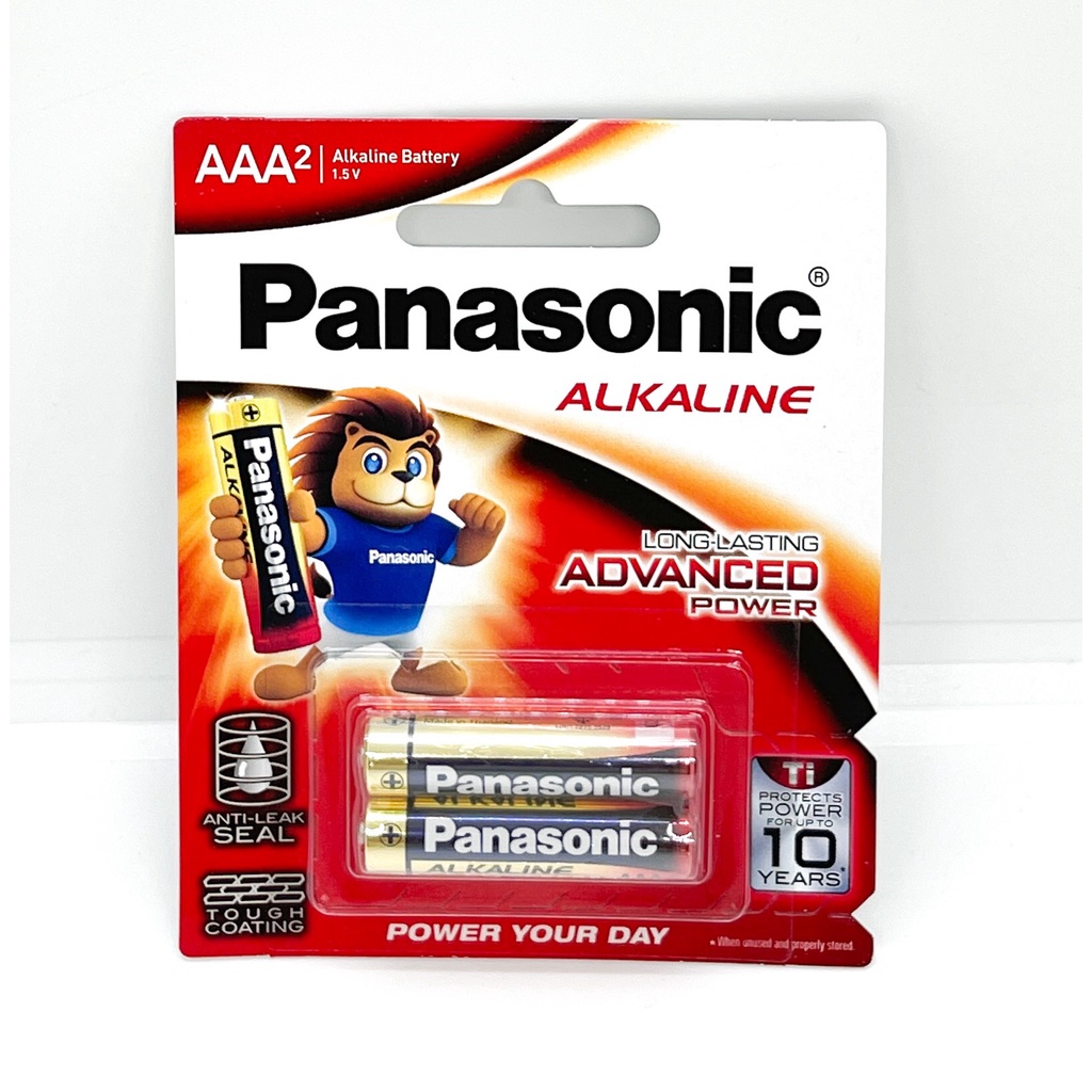 Vỉ 2 Pin AAA Panasonic 1,5V Alkaline Vua Năng Lượng