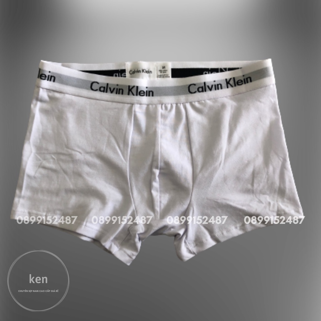 CK New Đùi Boxer  Cotton Siêu Thấm Hút Mồ Hôi, Co Giãn 4 Chiều