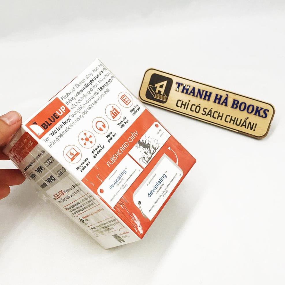 Sách - Blueup Ielts 1 - Học 600 Từ Vựng Thần Tốc Với Flashcard [AlphaBooks]