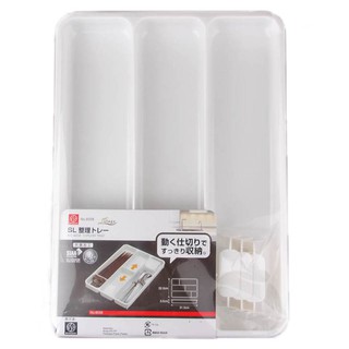 KHAY ĐỂ ĐŨA THÌA CHIA NGĂN NIHESHI 6058