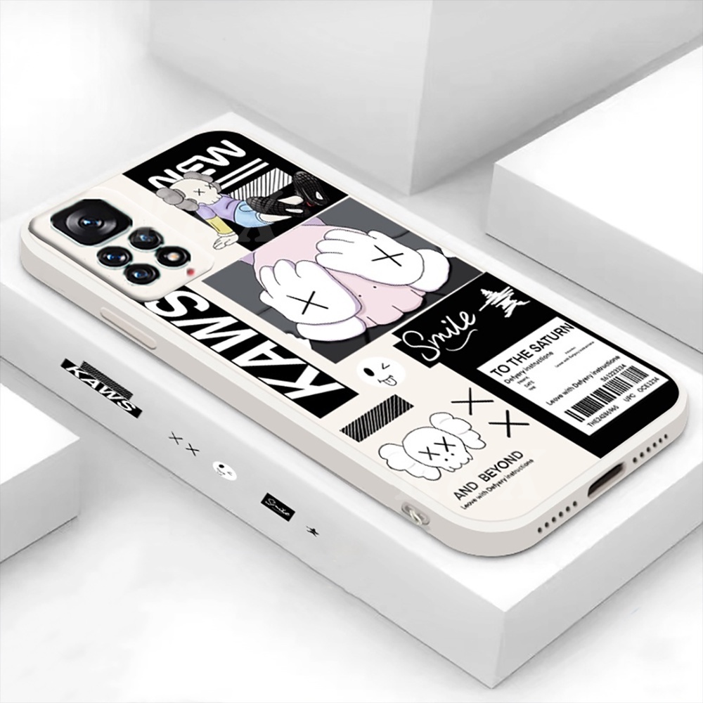 Ốp Điện Thoại TPU Dẻo Họa Tiết Kaws Sesame Street Cho Xiaomi Redmi 10C Redmi 10A Poco X3 GT M3Pro Poco X3 NFC X3Pro Note 11 Note 10 9A 9T 9C