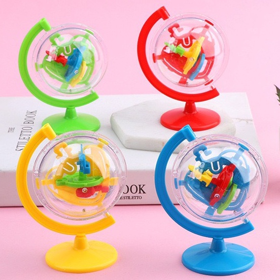 Đồ chơi elip mê cung 3D kích thích trí não cho bé