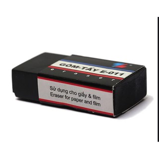 Cục gôm tẩy đen E-011- Gôm xóa Thiên Long